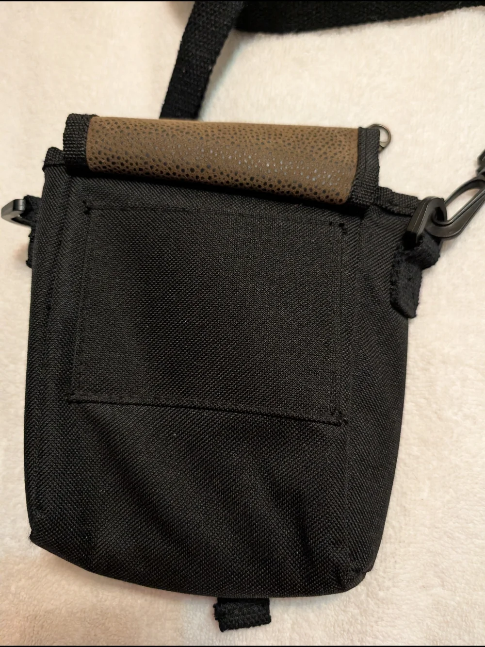 Black and Brown Accessory/Camera Crossbody Bag